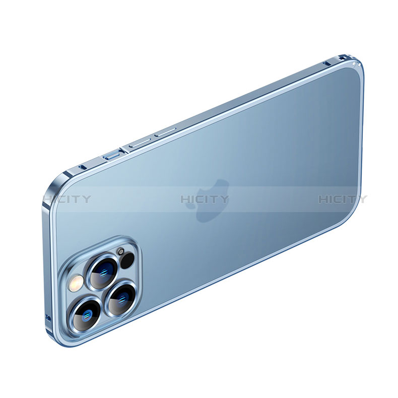 Coque Bumper Luxe Metal et Plastique Etui Housse QC3 pour Apple iPhone 14 Pro Max Plus
