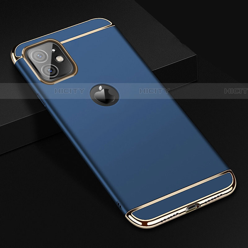 Coque Bumper Luxe Metal et Plastique Etui Housse T01 pour Apple iPhone 11 Plus
