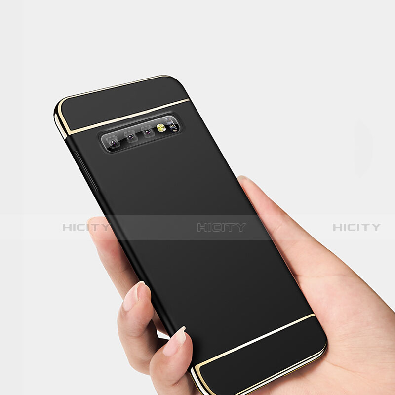 Coque Bumper Luxe Metal et Plastique Etui Housse T01 pour Samsung Galaxy S10 5G Plus