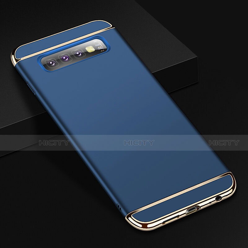Coque Bumper Luxe Metal et Plastique Etui Housse T01 pour Samsung Galaxy S10 Plus