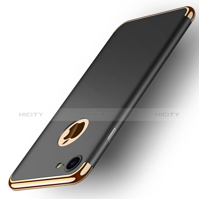 Coque Bumper Luxe Metal et Plastique M02 pour Apple iPhone 8 Noir Plus