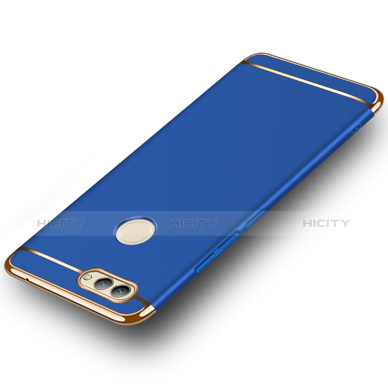 Coque Bumper Luxe Metal et Plastique M02 pour Huawei Nova 2 Plus Bleu Plus