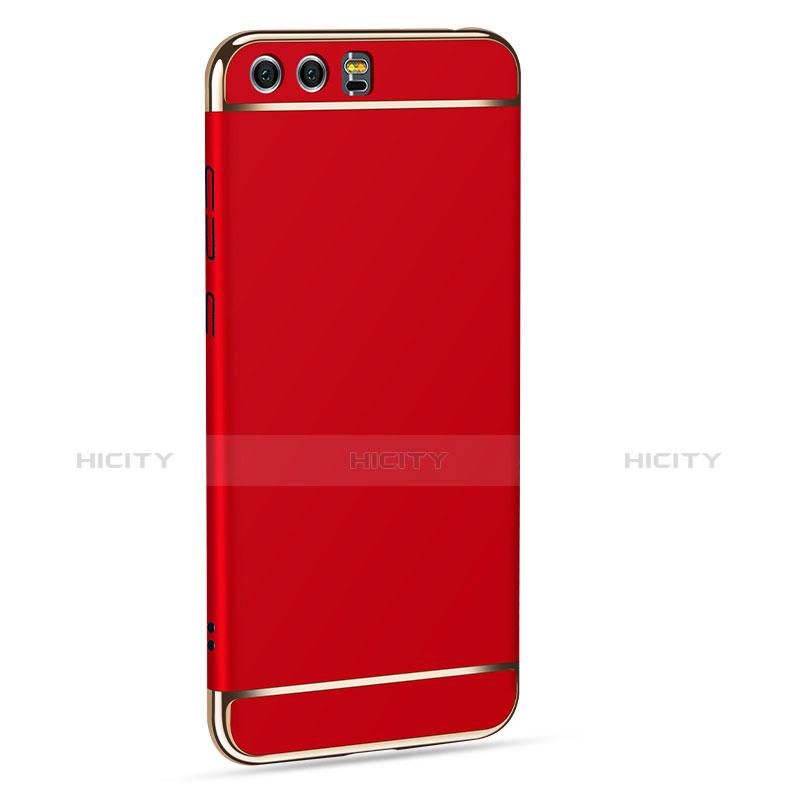 Coque Bumper Luxe Metal et Plastique pour Huawei Honor 9 Premium Rouge Plus