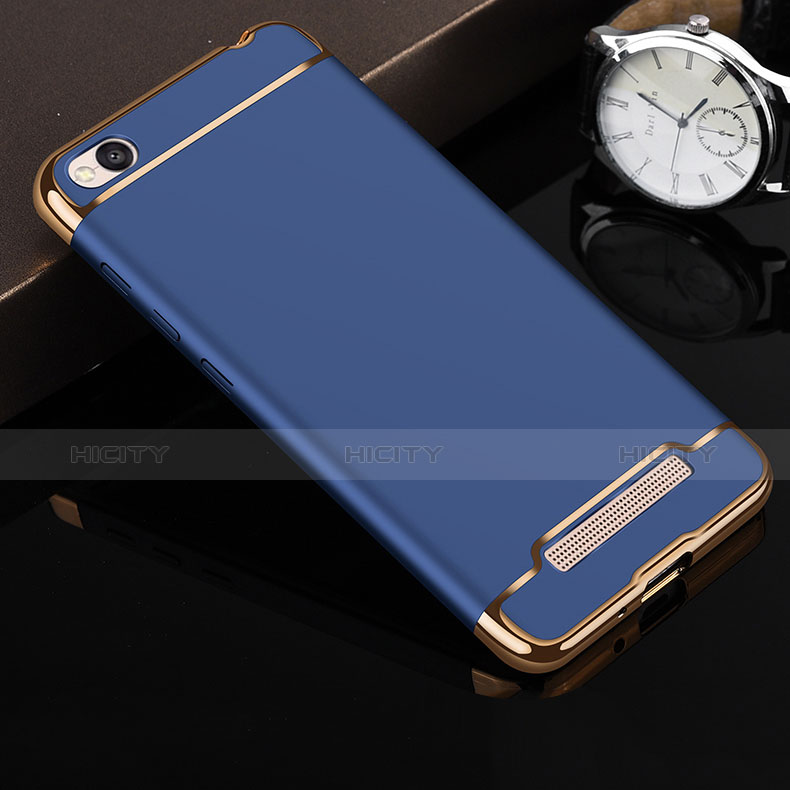 Coque Bumper Luxe Metal et Plastique pour Xiaomi Redmi 4A Bleu Plus