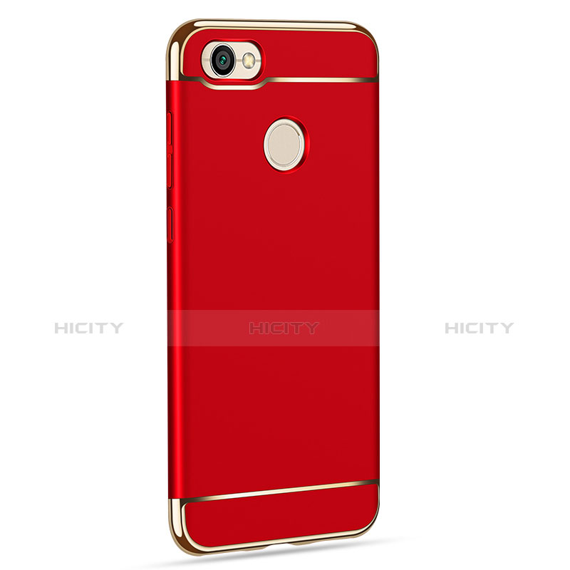 Coque Bumper Luxe Metal et Plastique pour Xiaomi Redmi Note 5A High Edition Rouge Plus