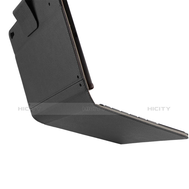 Coque Clapet Portefeuille Livre Cuir avec Clavier pour Huawei MediaPad M2 10.0 M2-A01 M2-A01W M2-A01L Noir Plus