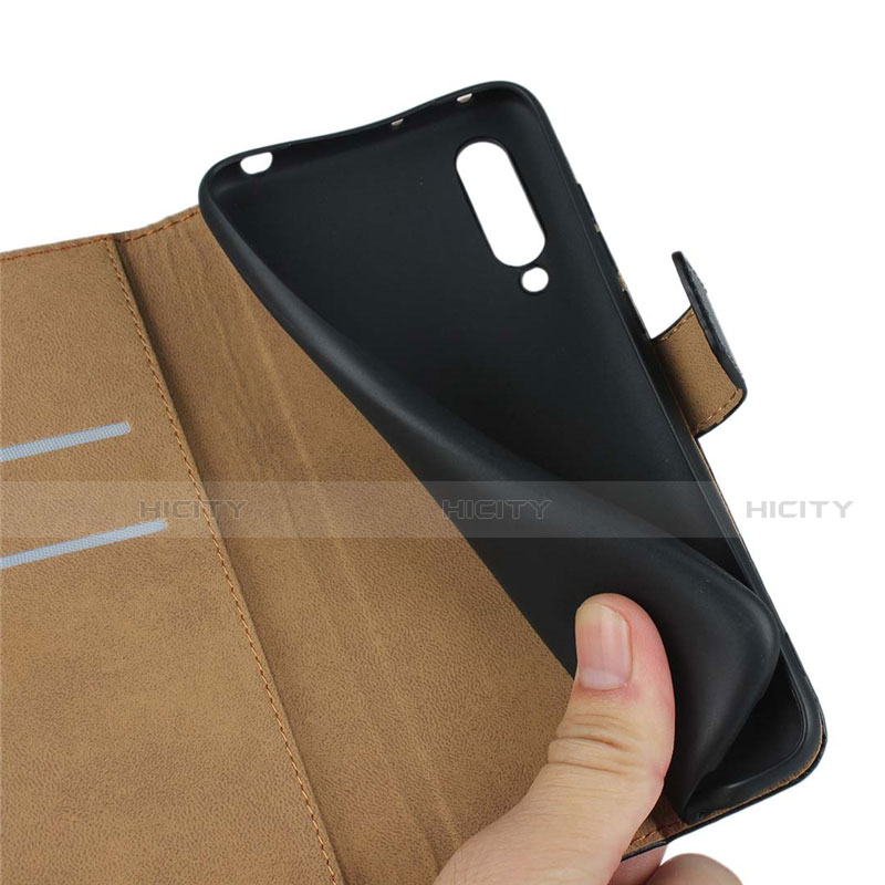 Coque Clapet Portefeuille Livre Cuir K01 pour Xiaomi Mi A3 Noir Plus