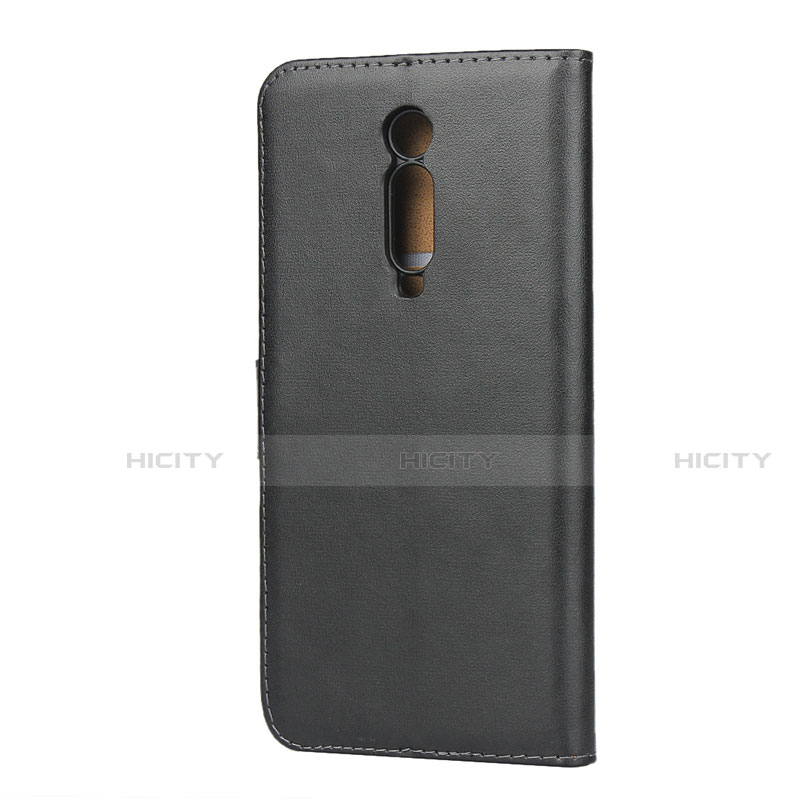 Coque Clapet Portefeuille Livre Cuir K01 pour Xiaomi Redmi K20 Noir Plus