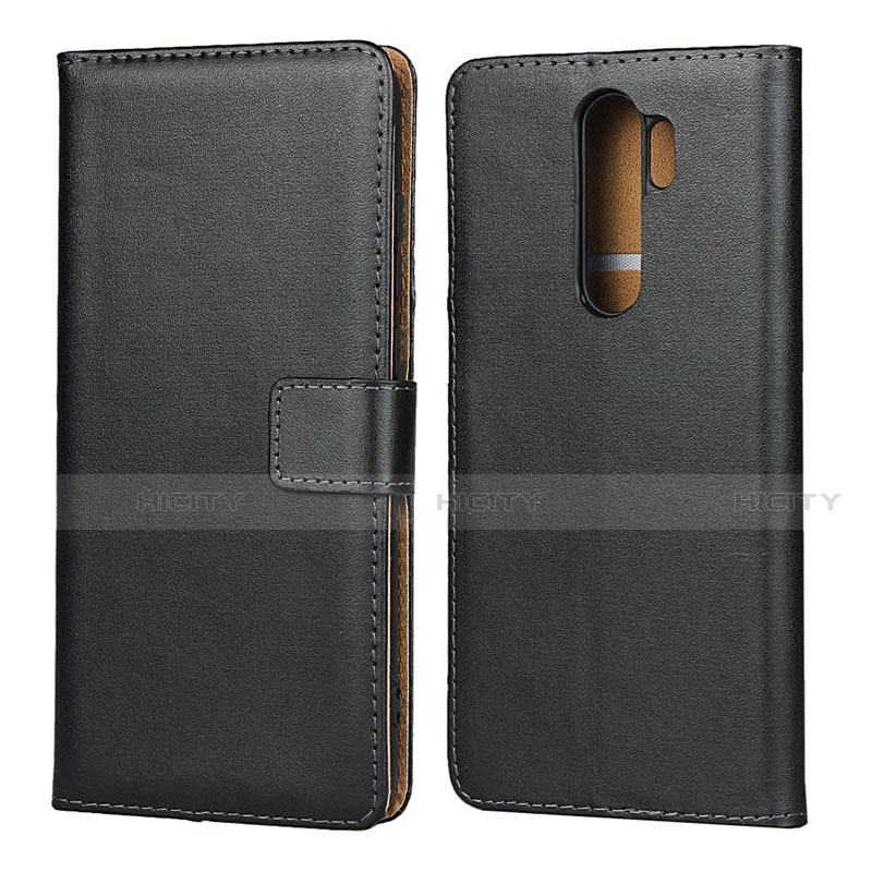 Coque Clapet Portefeuille Livre Cuir K01 pour Xiaomi Redmi Note 8 Pro Noir Plus