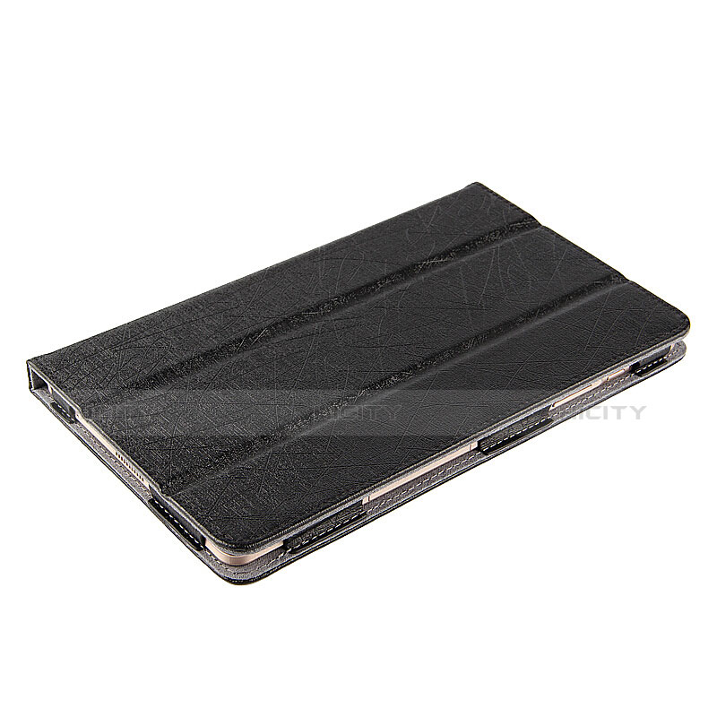 Coque Clapet Portefeuille Livre Cuir L01 pour Huawei Mediapad M2 8 M2-801w M2-803L M2-802L Noir Plus