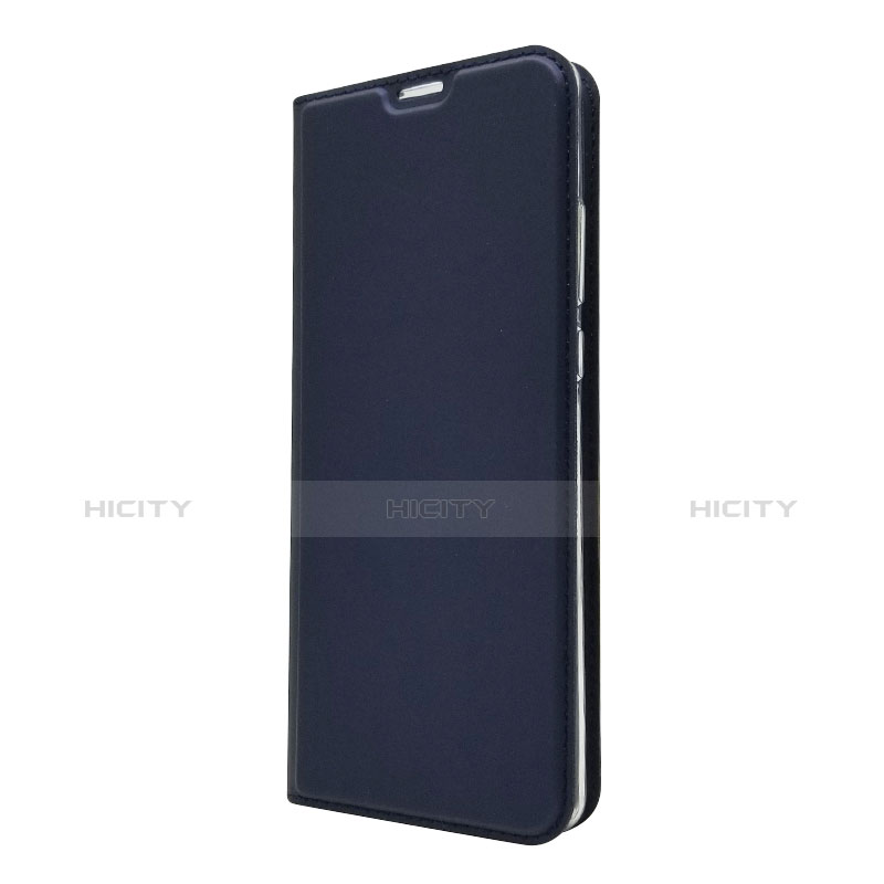 Coque Clapet Portefeuille Livre Cuir L01 pour Huawei P30 Pro New Edition Bleu Plus