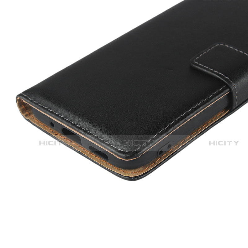 Coque Clapet Portefeuille Livre Cuir L01 pour Huawei Y5 (2019) Noir Plus