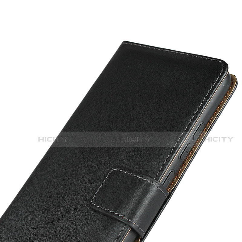 Coque Clapet Portefeuille Livre Cuir L02 pour Huawei Mate 30 5G Noir Plus