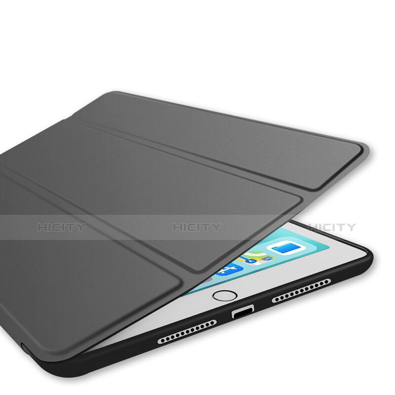Coque Clapet Portefeuille Livre Cuir L03 pour Apple iPad Mini 5 (2019) Noir Plus