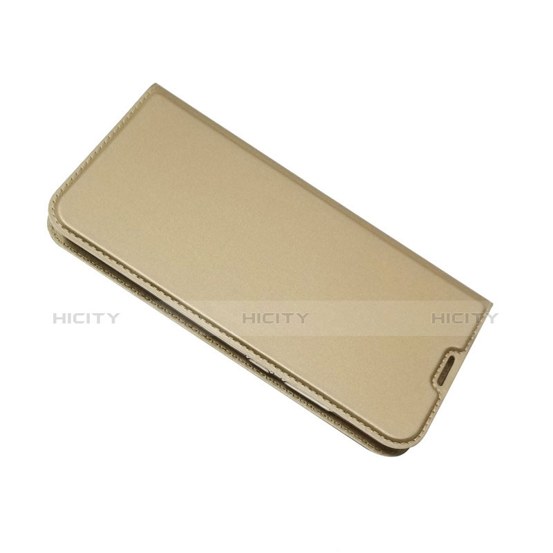 Coque Clapet Portefeuille Livre Cuir L06 pour Huawei Honor 10 Lite Or Plus