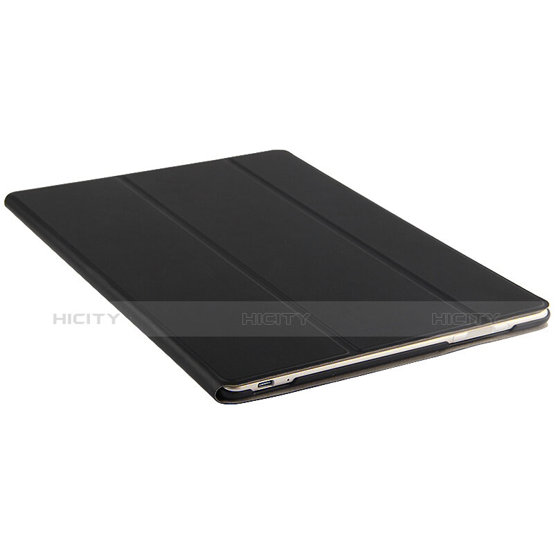 Coque Clapet Portefeuille Livre Cuir pour Huawei MateBook HZ-W09 Noir Plus