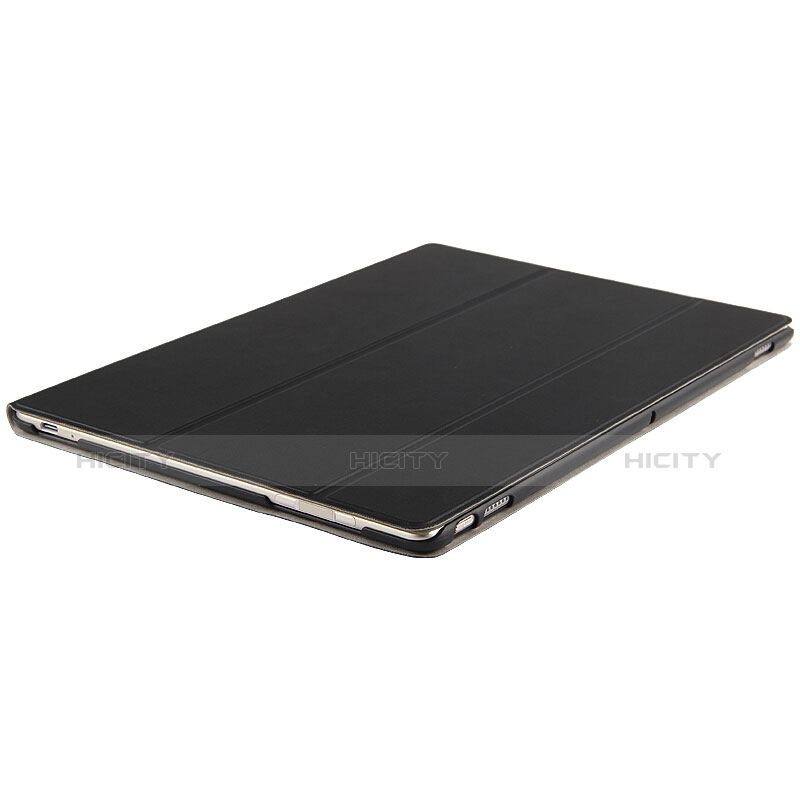 Coque Clapet Portefeuille Livre Cuir pour Huawei MateBook HZ-W09 Noir Plus