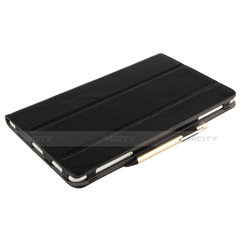 Coque Clapet Portefeuille Livre Cuir pour Huawei MediaPad M2 10.1 FDR-A03L FDR-A01W Noir Plus