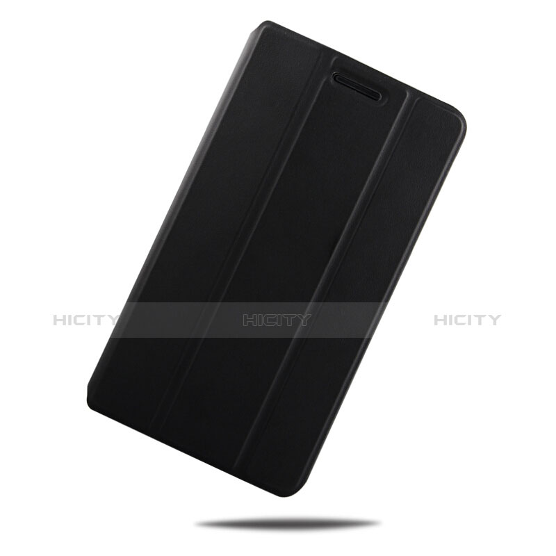 Coque Clapet Portefeuille Livre Cuir pour Huawei Mediapad T1 7.0 T1-701 T1-701U Noir Plus