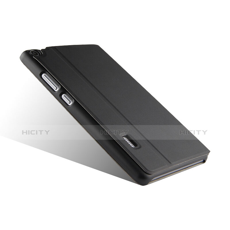 Coque Clapet Portefeuille Livre Cuir pour Huawei MediaPad T3 7.0 BG2-W09 BG2-WXX Noir Plus