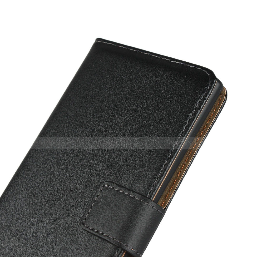 Coque Clapet Portefeuille Livre Cuir pour Samsung Galaxy Note 10 5G Noir Plus