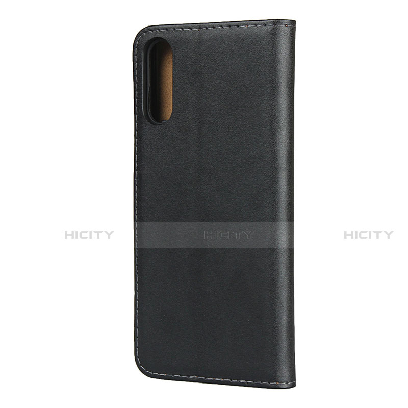 Coque Clapet Portefeuille Livre Cuir pour Sony Xperia L4 Noir Plus