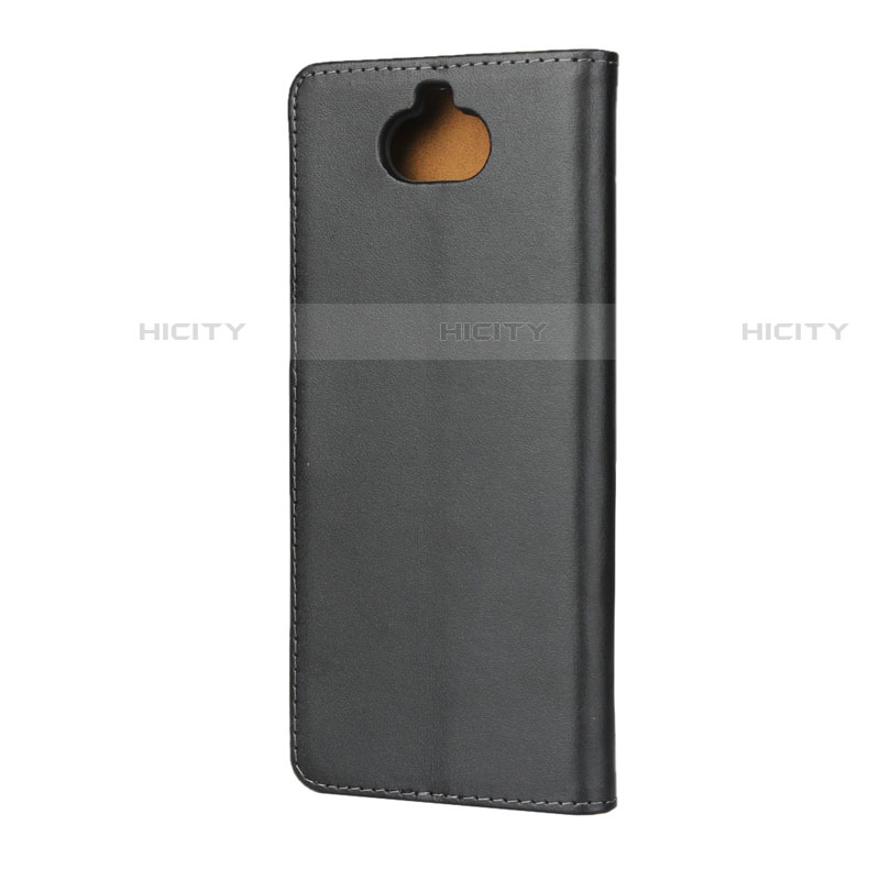 Coque Clapet Portefeuille Livre Cuir pour Sony Xperia XA3 Ultra Noir Plus