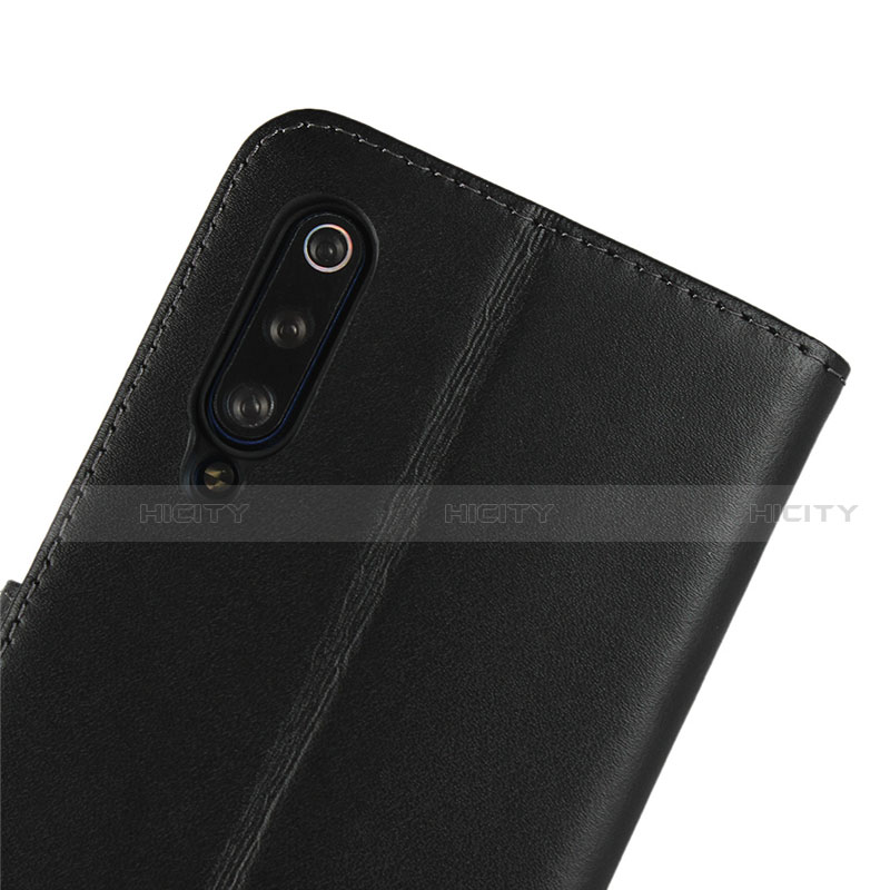 Coque Clapet Portefeuille Livre Cuir pour Xiaomi Mi 9 Pro 5G Noir Plus