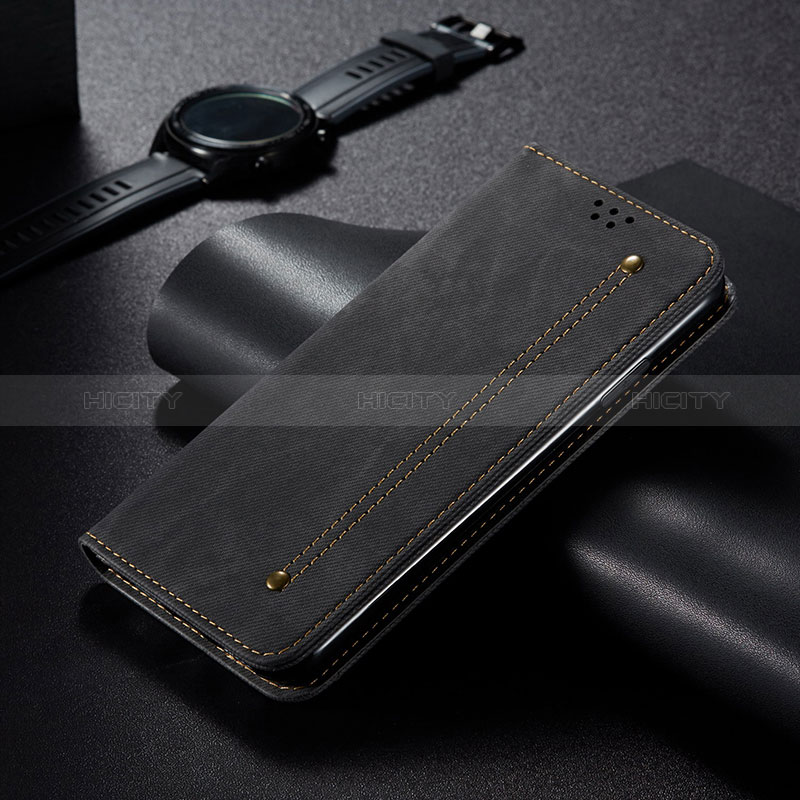 Coque Clapet Portefeuille Livre Tissu B01S pour Huawei Mate 60 Pro Plus