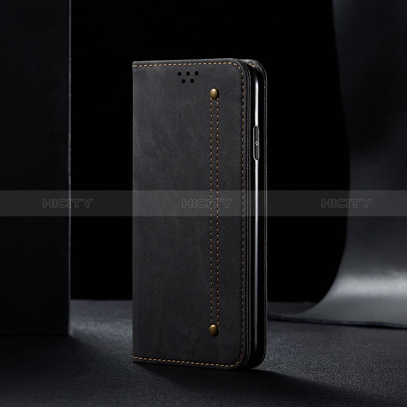 Coque Clapet Portefeuille Livre Tissu B01S pour Samsung Galaxy S20 Plus Plus