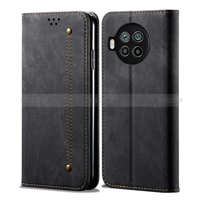 Coque Clapet Portefeuille Livre Tissu B01S pour Xiaomi Mi 10T Lite 5G Plus