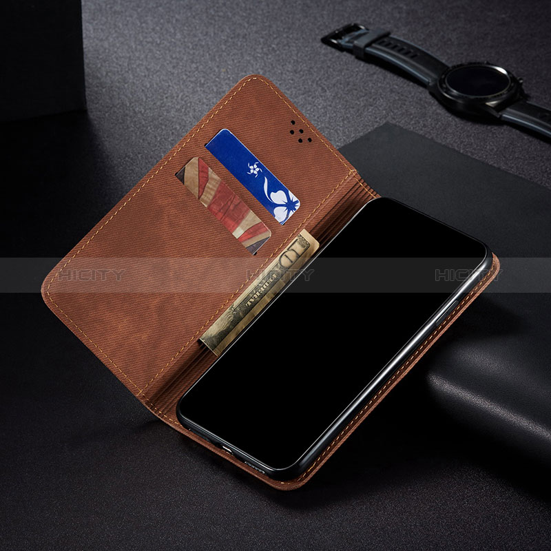 Coque Clapet Portefeuille Livre Tissu B01S pour Xiaomi Mi Mix 4 5G Plus