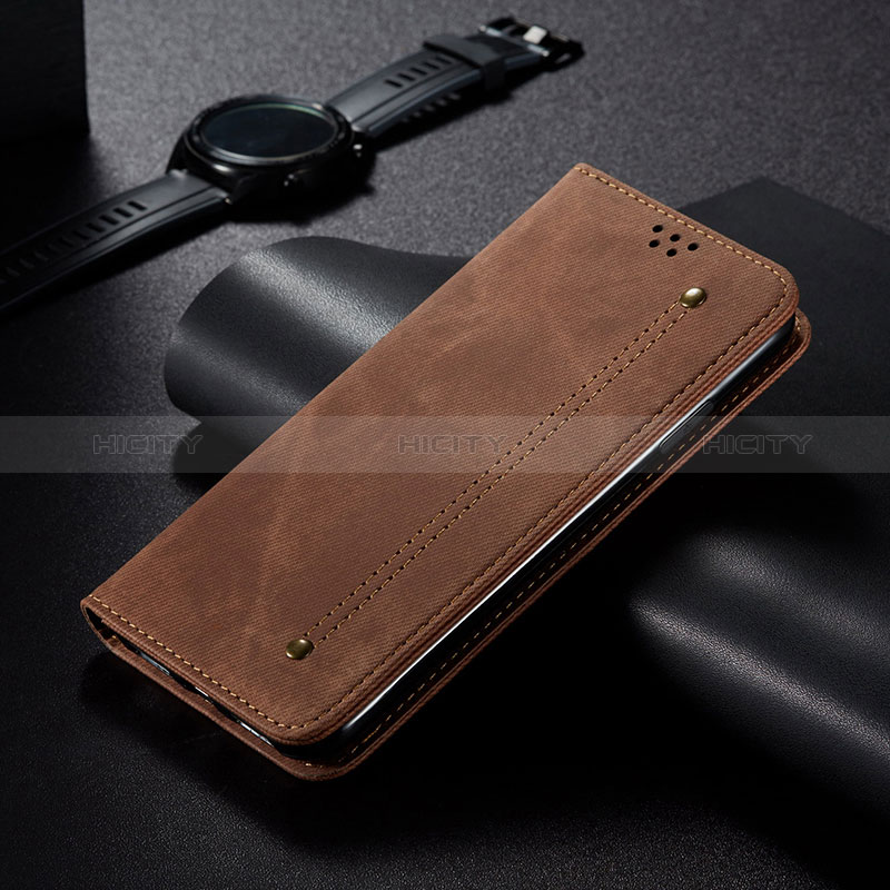 Coque Clapet Portefeuille Livre Tissu B01S pour Xiaomi Redmi A2 Plus