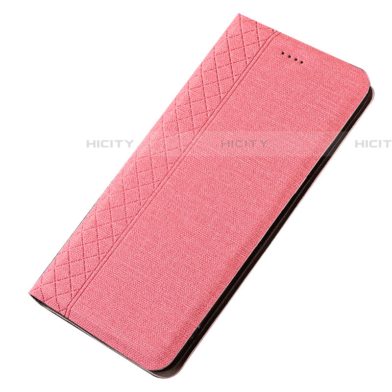 Coque Clapet Portefeuille Livre Tissu H01 pour Samsung Galaxy A70S Plus