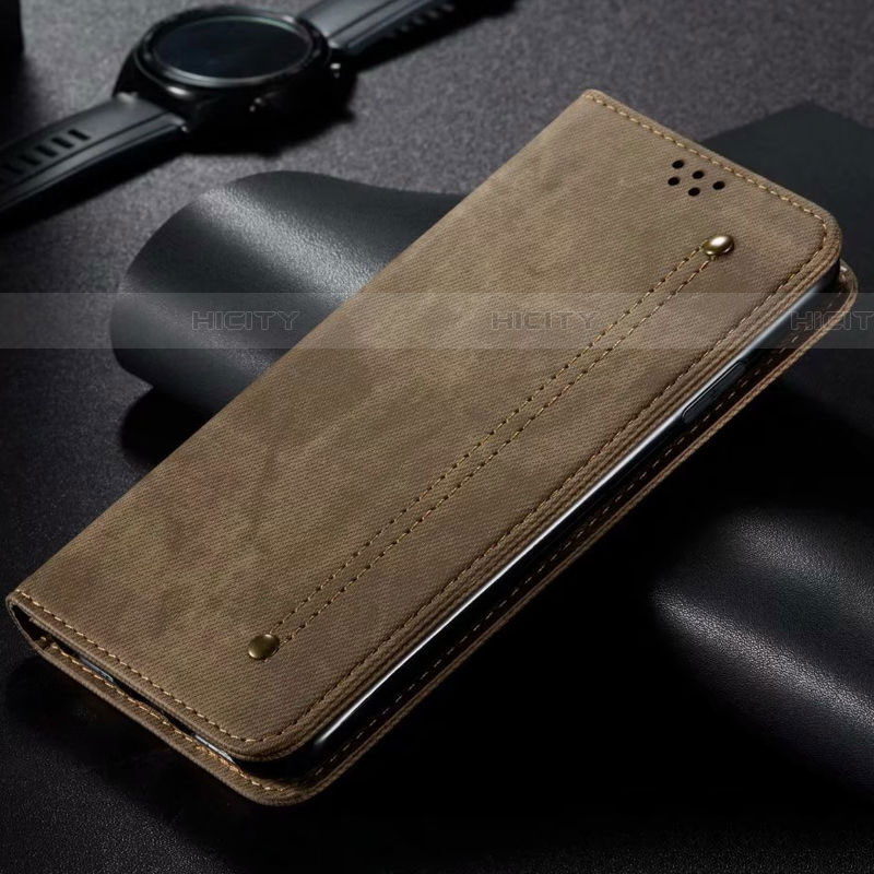 Coque Clapet Portefeuille Livre Tissu H01 pour Samsung Galaxy S20 Ultra 5G Plus