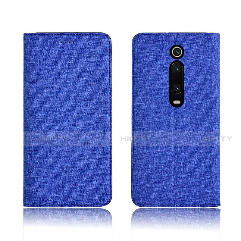 Coque Clapet Portefeuille Livre Tissu H01 pour Xiaomi Redmi K20 Plus