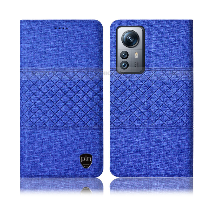 Coque Clapet Portefeuille Livre Tissu H13P pour Xiaomi Mi 12 Lite 5G Plus