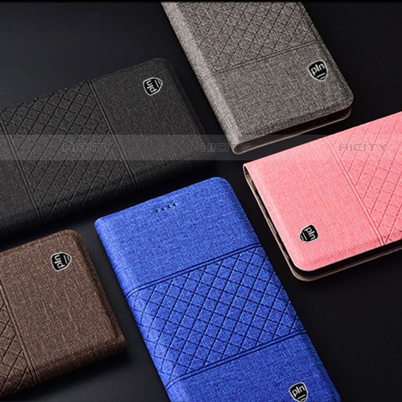 Coque Clapet Portefeuille Livre Tissu H13P pour Xiaomi Mi 12 Ultra 5G Plus