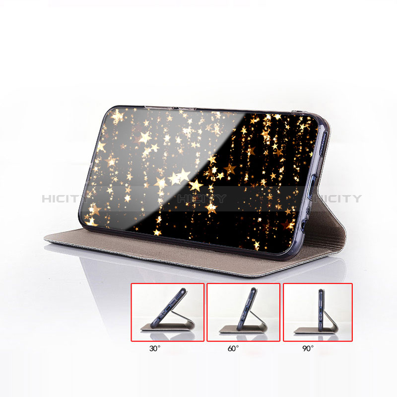 Coque Clapet Portefeuille Livre Tissu H14P pour Samsung Galaxy A9 Star Pro Plus