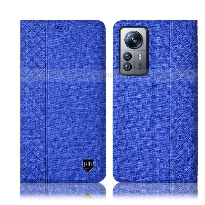 Coque Clapet Portefeuille Livre Tissu H14P pour Xiaomi Mi 12 Lite 5G Plus