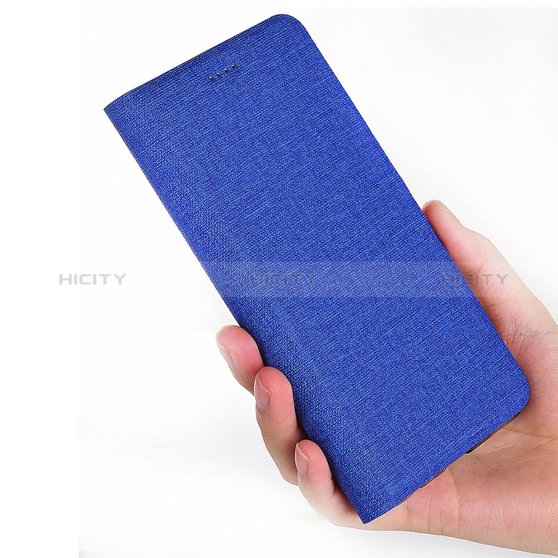 Coque Clapet Portefeuille Livre Tissu H21P pour Samsung Galaxy Grand Max SM-G720 Plus