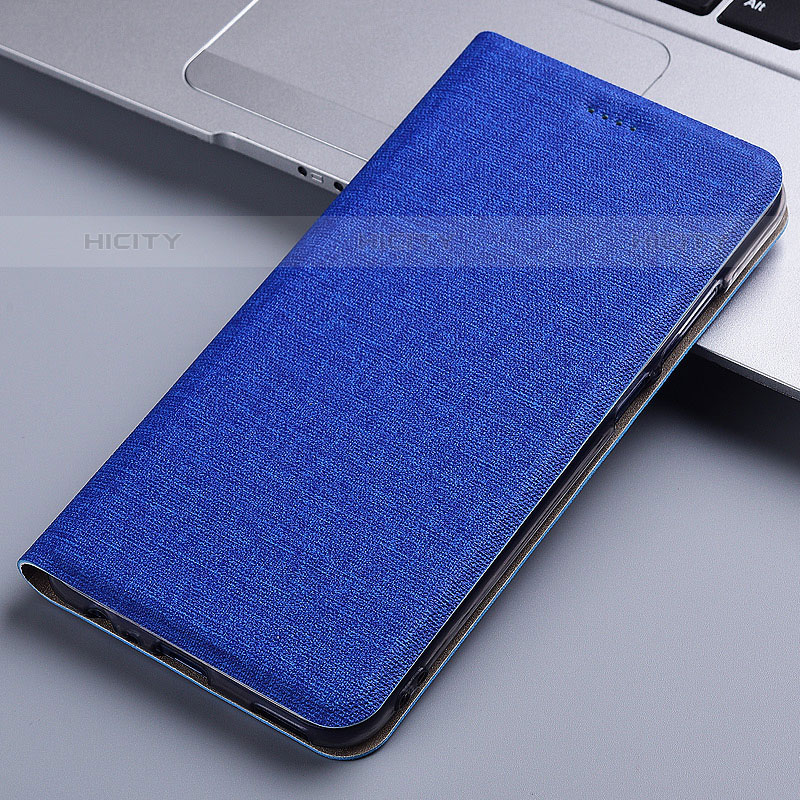 Coque Clapet Portefeuille Livre Tissu H21P pour Samsung Galaxy M22 4G Plus
