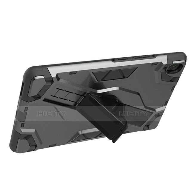 Coque Contour Silicone et Plastique Housse Etui Mat avec Support A02 pour Huawei MediaPad M6 10.8 Plus