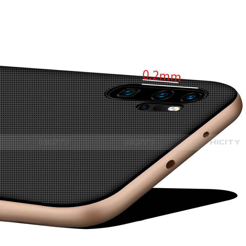 Coque Contour Silicone et Plastique Housse Etui Mat avec Support Z01 pour Huawei P30 Pro New Edition Plus