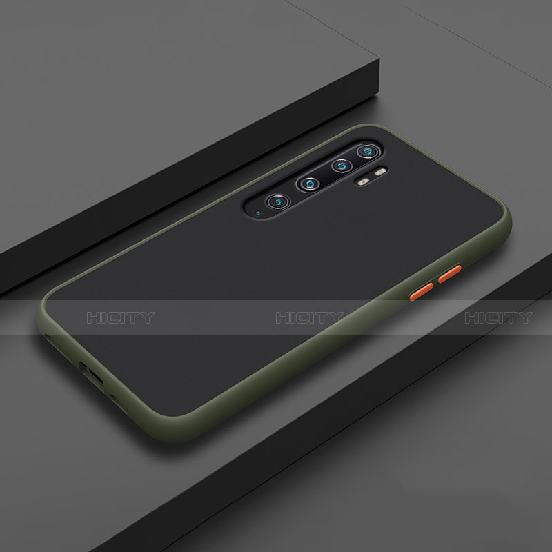 Coque Contour Silicone et Plastique Housse Etui Mat D01 pour Xiaomi Mi Note 10 Plus