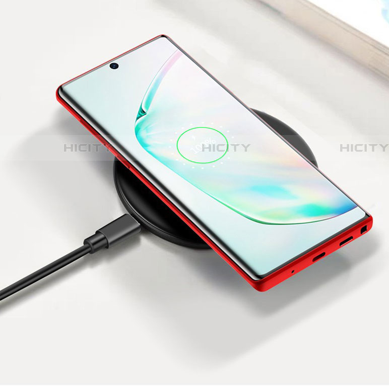 Coque Contour Silicone et Plastique Housse Etui Mat G01 pour Samsung Galaxy Note 10 Plus