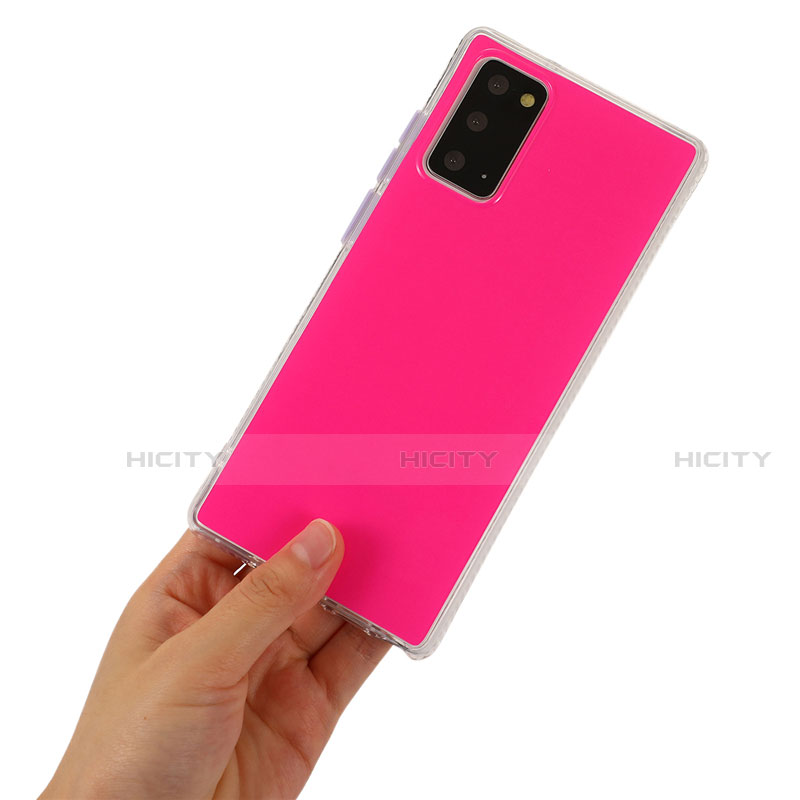 Coque Contour Silicone et Plastique Housse Etui Mat N02 pour Samsung Galaxy Note 20 5G Plus