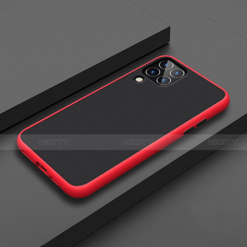 Coque Contour Silicone et Plastique Housse Etui Mat U01 pour Huawei Nova 6 SE Rouge Plus