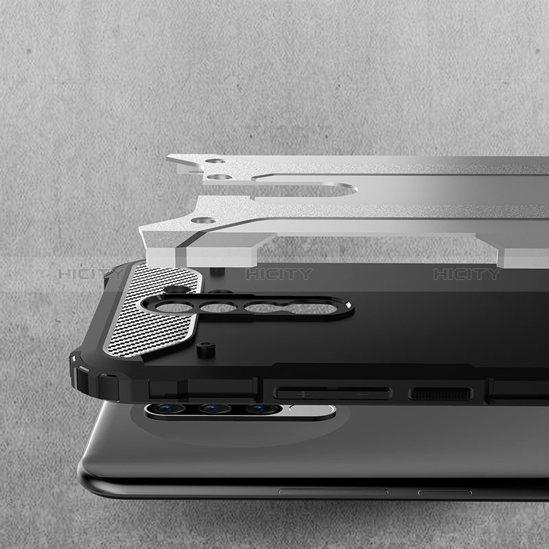 Coque Contour Silicone et Plastique Housse Etui Mat WL1 pour Xiaomi Redmi 9 Plus