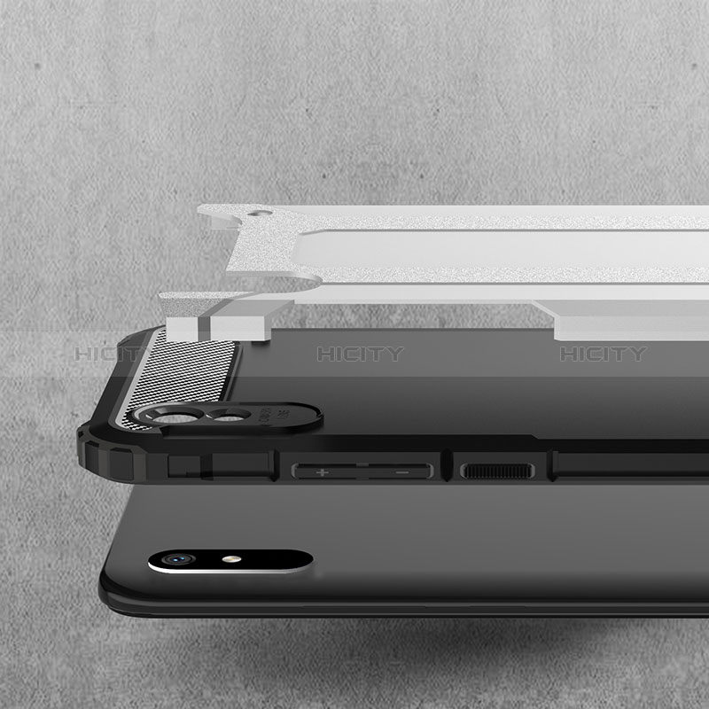 Coque Contour Silicone et Plastique Housse Etui Mat WL1 pour Xiaomi Redmi 9A Plus